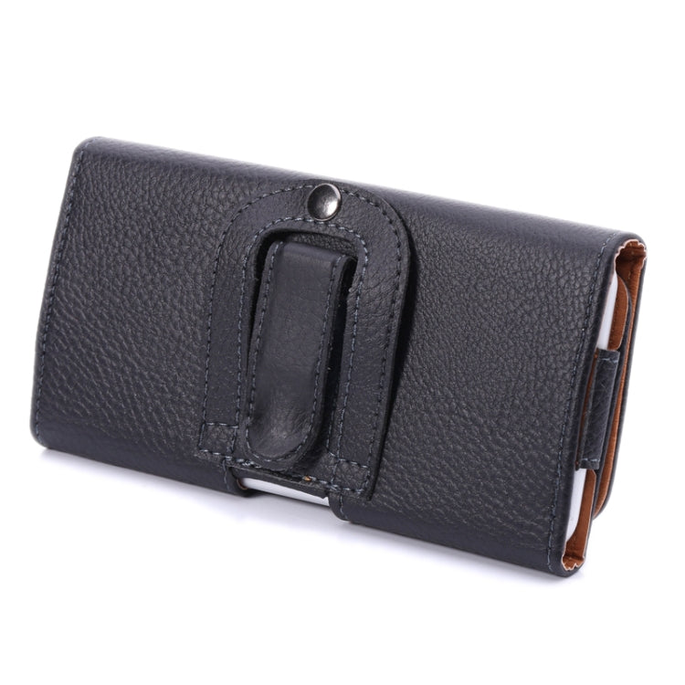 Marsupio orizzontale in pelle per Galaxy Note 4/3/II