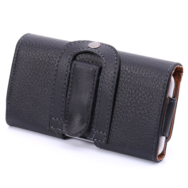 Marsupio universale Litchi per smartphone iPhone 6 Galaxy S4
