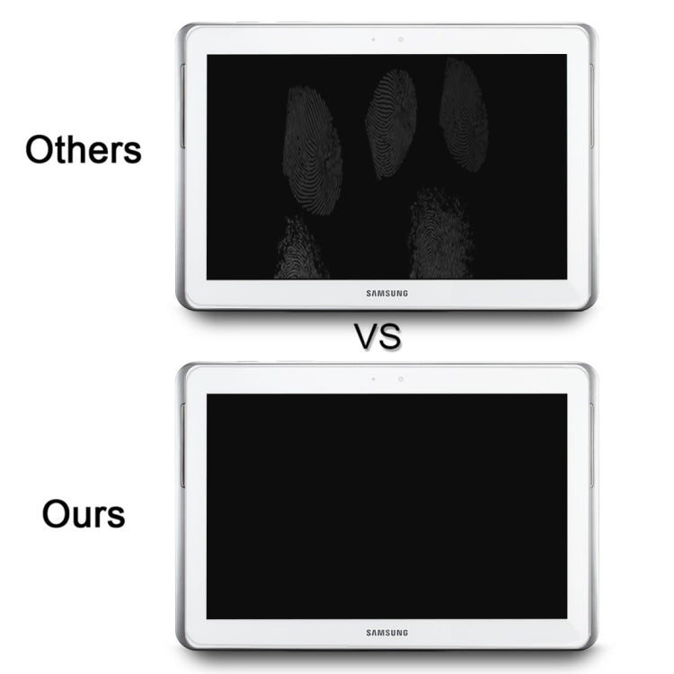 75 PZ 0,4 mm 9H+ Pellicola in vetro temperato con durezza superficiale 2,5D per Galaxy Note 10.1 / N8000, For N8000