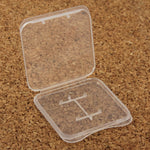 Scatola per scheda di memoria in plastica trasparente da 100 pezzi per scheda Micro SD (scheda TF), TF Card