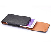 Custodia marsupio in pelle PU universale 5 pollici con stecca
