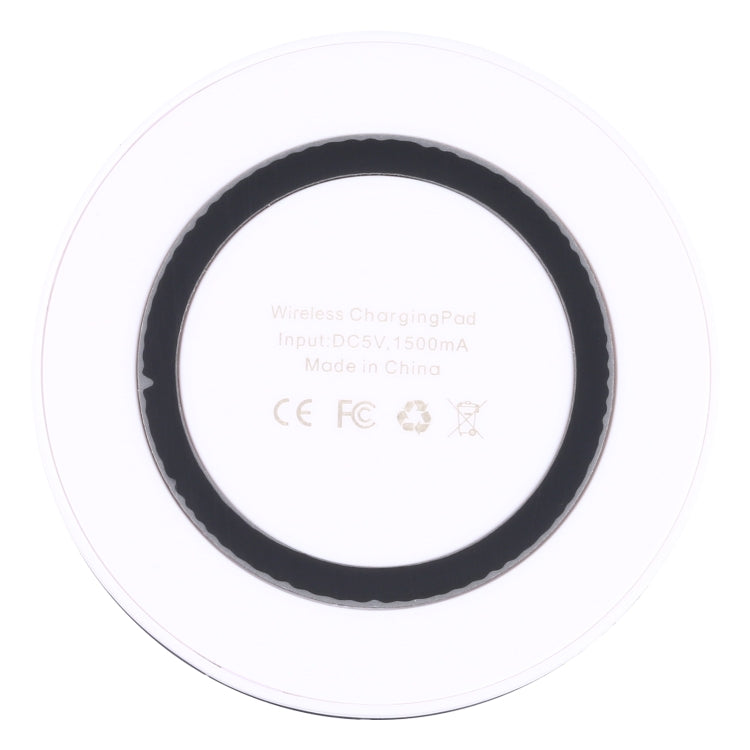 Tappetino di ricarica wireless Qi rotondo universale