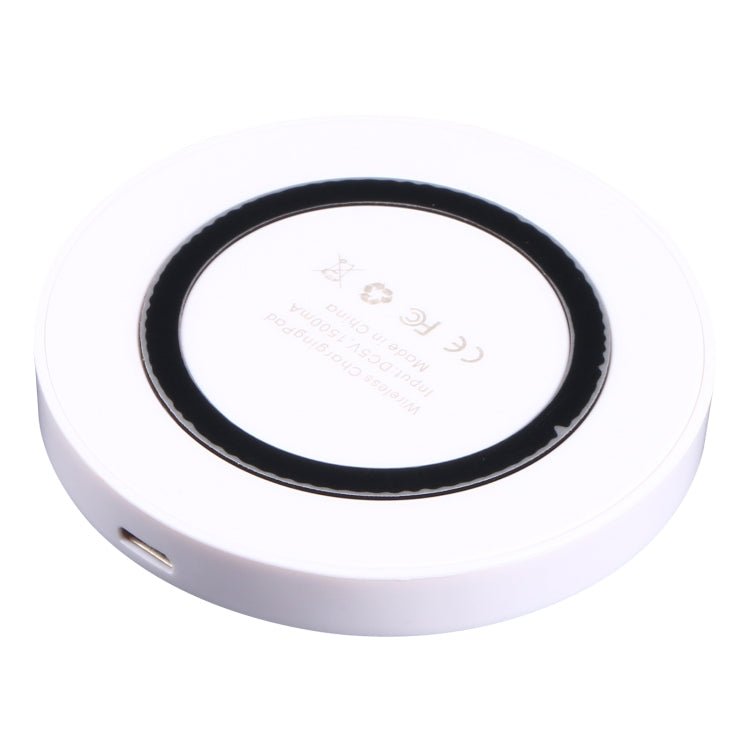 Tappetino di ricarica wireless Qi rotondo universale