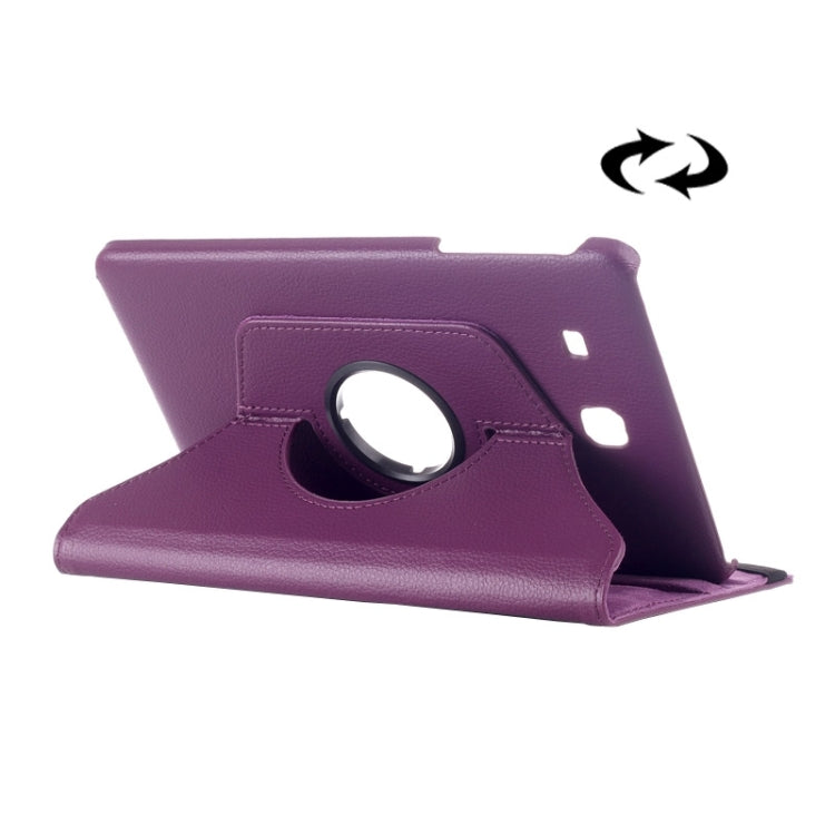 Custodia in pelle con rotazione 360° per Galaxy Tab E 9.6