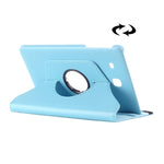 Custodia in pelle con rotazione 360° per Galaxy Tab E 9.6