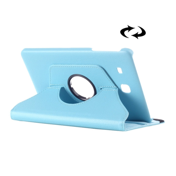 Custodia in pelle con rotazione 360° per Galaxy Tab E 9.6
