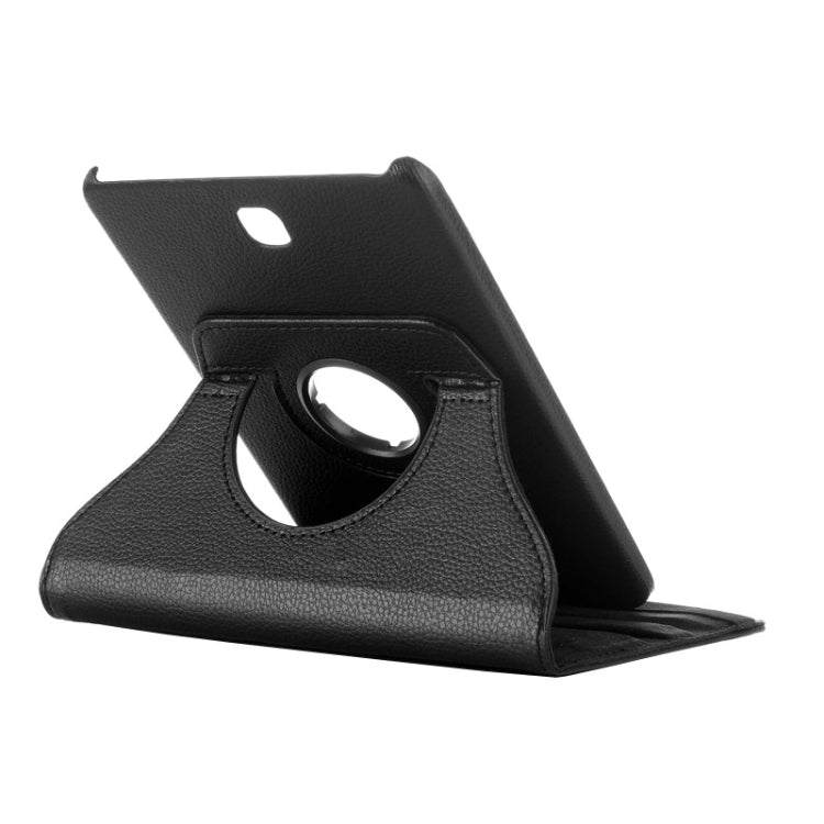 Custodia in pelle con rotazione a 360 gradi Litchi Texture con supporto multifunzionale per Galaxy Tab S2 8.0