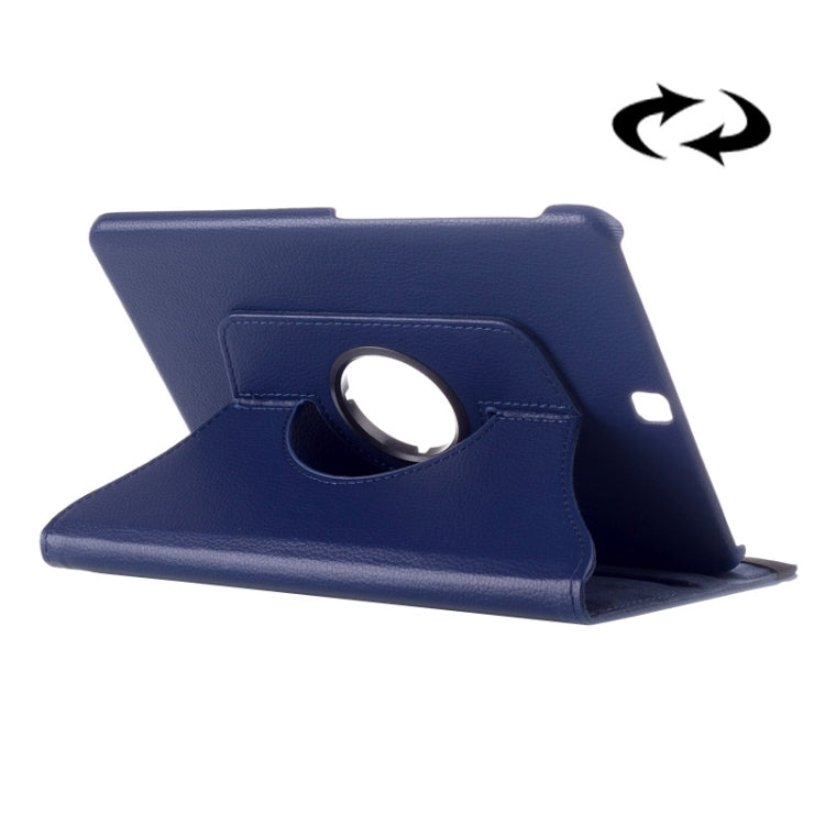 Custodia in pelle con rotazione a 360 gradi Litchi Texture con supporto multifunzionale per Galaxy Tab S2 9.7
