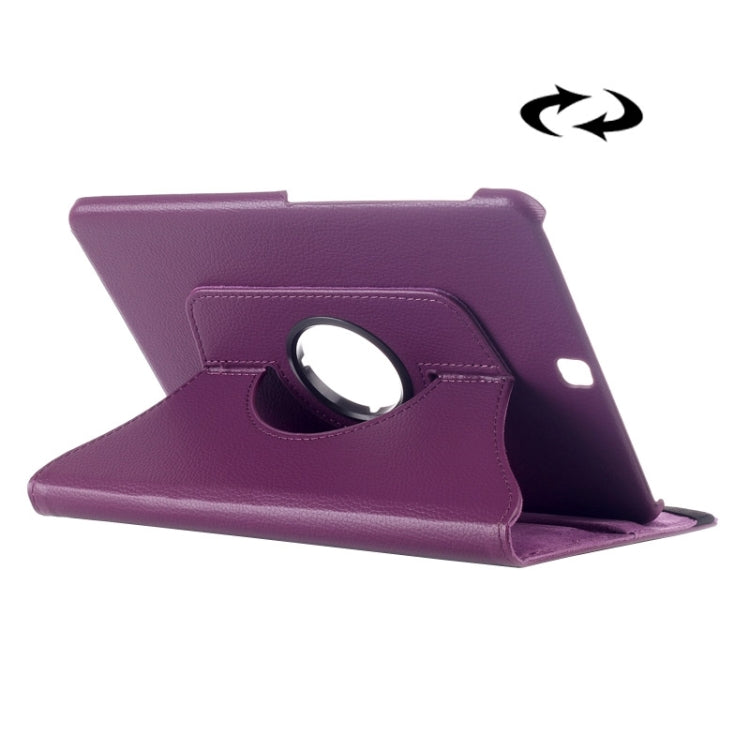 Custodia in pelle con rotazione a 360 gradi Litchi Texture con supporto multifunzionale per Galaxy Tab S2 9.7