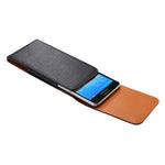 Custodia in pelle universale stile verticale con texture Litchi con foro di sicurezza per Galaxy Mega 2 / Note 4 / Note 3