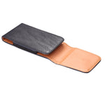 Custodia in pelle universale stile verticale con texture Litchi con foro di sicurezza per Galaxy Mega 2 / Note 4 / Note 3