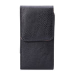 Custodia in pelle universale stile verticale con texture Litchi con foro di sicurezza per Galaxy Mega 2 / Note 4 / Note 3