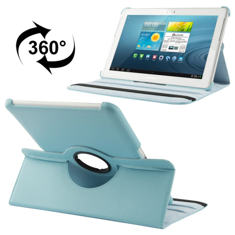 Custodia in pelle ruotabile per Galaxy Tab 2 10.1 P5100