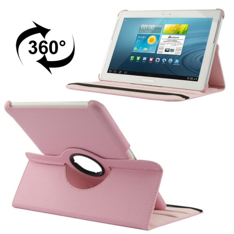 Custodia in pelle ruotabile per Galaxy Tab 2 10.1 P5100