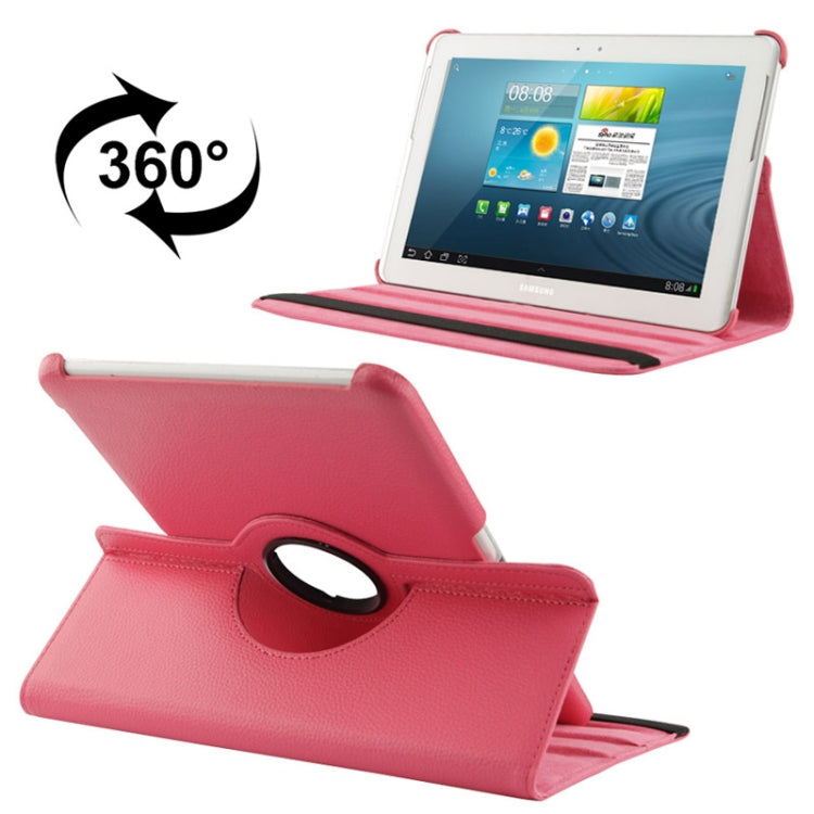 Custodia in pelle ruotabile per Galaxy Tab 2 10.1 P5100