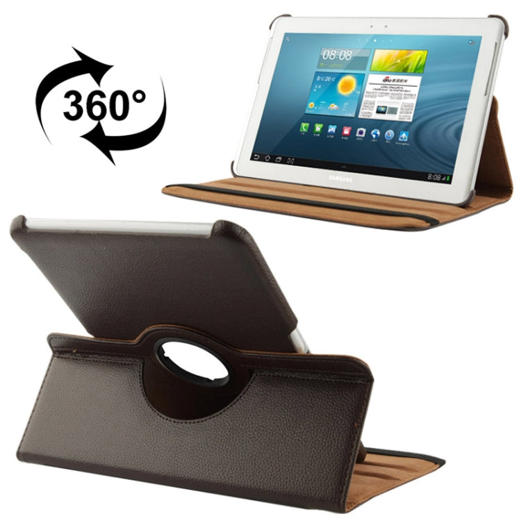 Custodia in pelle ruotabile per Galaxy Tab 2 10.1 P5100