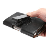 Custodia in pelle orizzontale per Galaxy Note 3 e Note 2