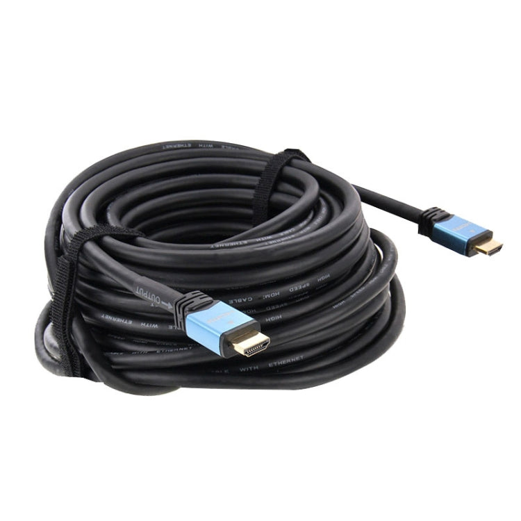 Cavo HDMI 4K, connettore e adattatore versione 2.0 da 30 m con amplificatore di segnale, With Signal Booster, Length: 30m