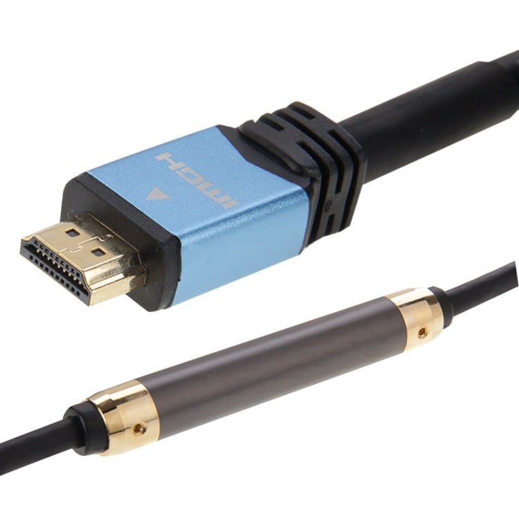 Cavo HDMI 4K, connettore e adattatore versione 2.0 da 30 m con amplificatore di segnale, With Signal Booster, Length: 30m