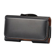Custodia in pelle con chiusura verticale per smartphone compatibi
