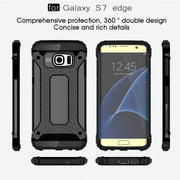 Custodia combinata TPU + PC per Samsung Galaxy S7 Edge