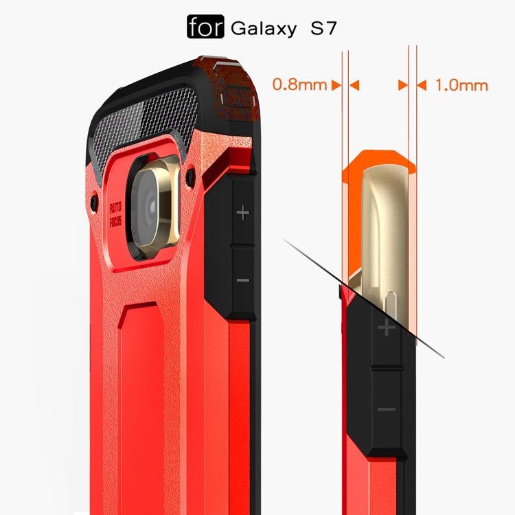 Custodia combinata TPU e PC per Samsung Galaxy S7 G930