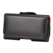 Custodia marsupio verticale in pelle Crazy Horse per smartphone