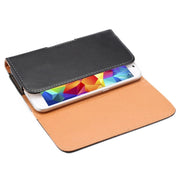 Custodia marsupio verticale in pelle Crazy Horse per smartphone