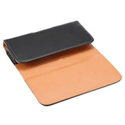 Custodia marsupio verticale in pelle Crazy Horse per smartphone