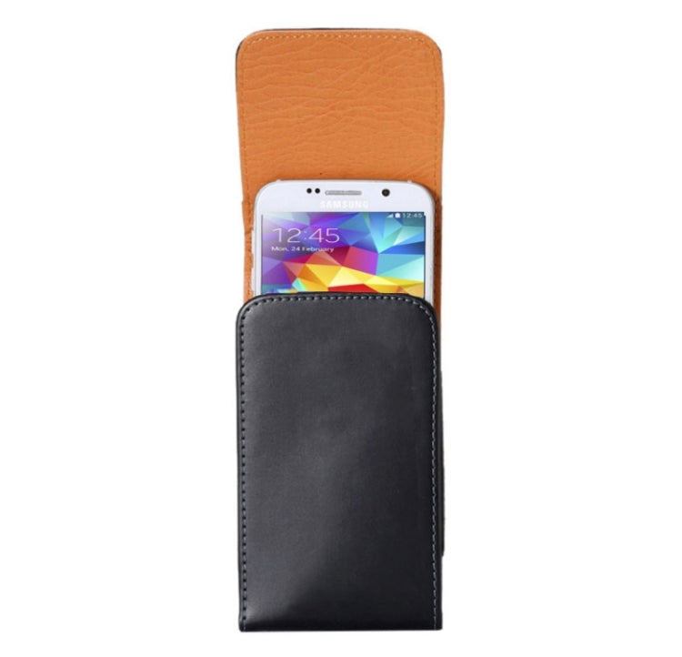 Custodia in pelle con chiusura verticale per Galaxy S5