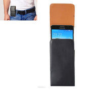 Custodia marsupio in pelle Crazy Horse per Galaxy Mega 6.3