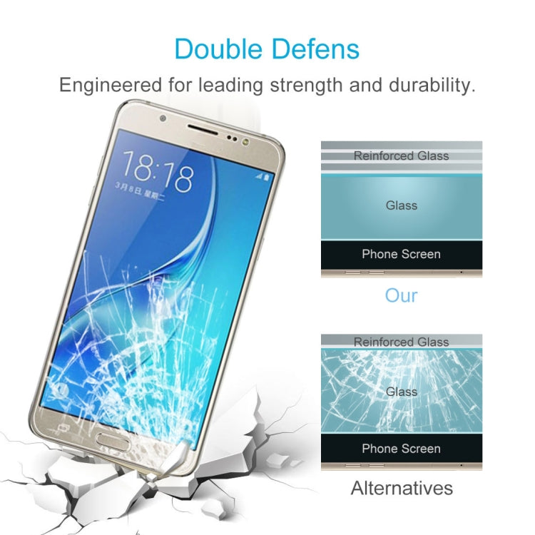 Pellicola vetro temperato 9H per Samsung Galaxy J7 J700