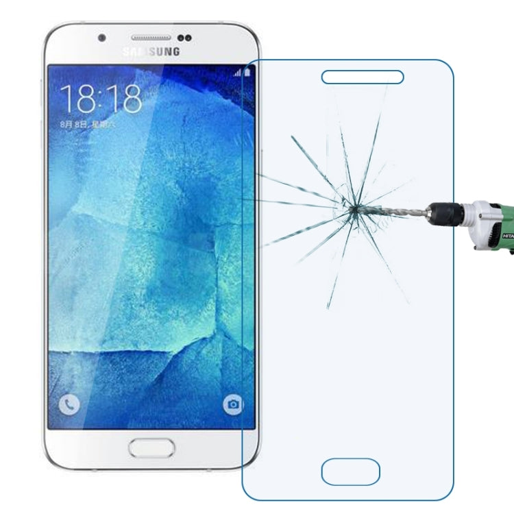 Pellicola in vetro temperato per Samsung Galaxy A8 0,26 mm 9H