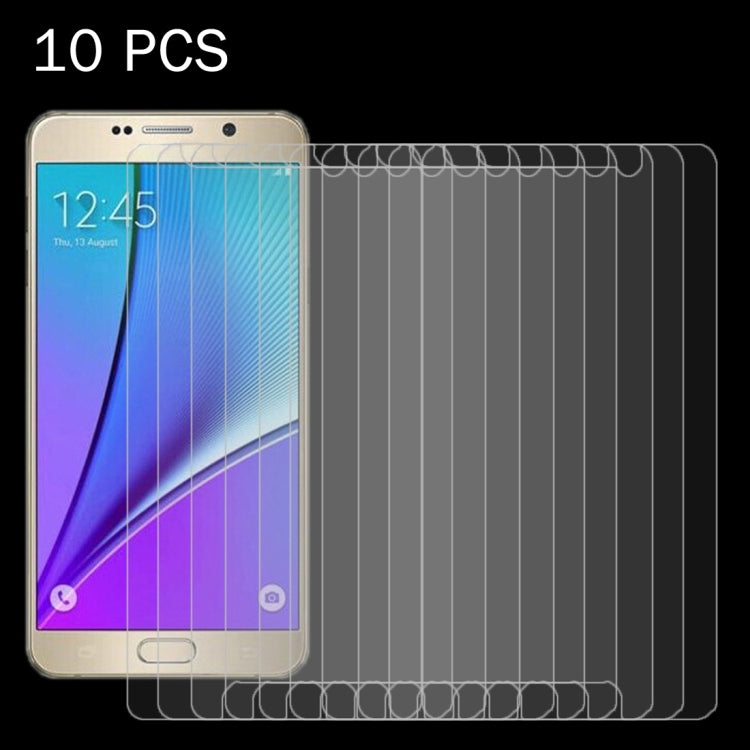 Pellicola in vetro temperato per Galaxy Note 5 10 pezzi