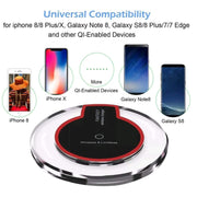 Caricabatterie wireless FANTASY QI Black