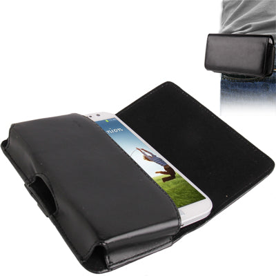 Custodia rigida in pelle per iPhone e Galaxy S IV