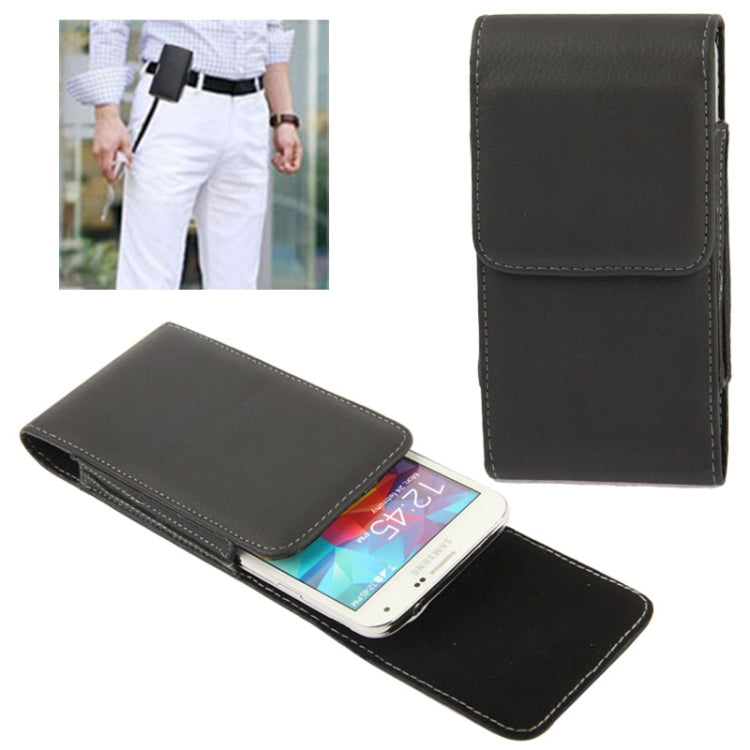 Custodia in pelle con clip da cintura per Galaxy S5 G900