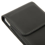 Custodia in pelle con clip da cintura per Galaxy S5 G900