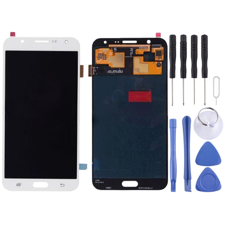 LCD Screen and Digitizer Full Assembly (OLED Material) for Galaxy J7 / J700, J700F, J700F/DS, J700H/DS, J700M, J700M/DS, J700T, J700P, For Galaxy J5 (OLED), For Samsung Galaxy J7 OLED, For Galaxy J7 (OLED)