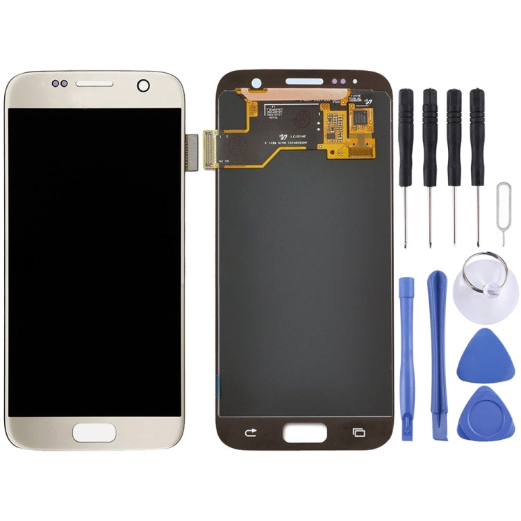 Display LCD originale + pannello touch per Galaxy S7 / G9300 / G930F / G930A / G930V, G930FG, 930FD, G930W8, G930T, G930U, For Samsung Galaxy S7