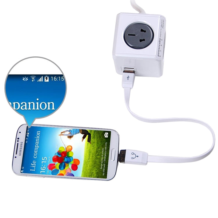 OTG-Y-01 Cavo dati di ricarica USB 2.0 maschio a Micro USB maschio + USB femmina OTG per telefoni/tablet Android con funzione OTG, lunghezza: 30 cm, Length: 30cm