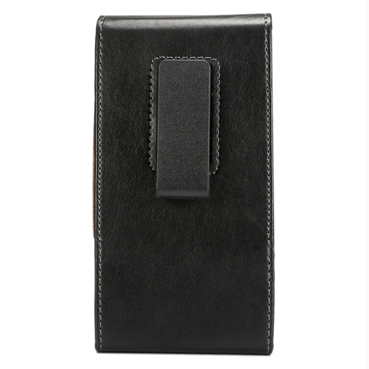 Custodia in pelle universale 6,3" con stecca girevole