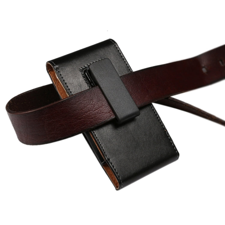 Custodia in pelle universale 6,3" con stecca girevole