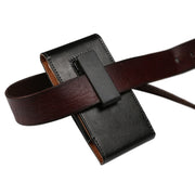Custodia in pelle universale 6,3" con stecca girevole