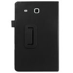 Custodia in pelle con texture litchi per Galaxy Tab E 9.6