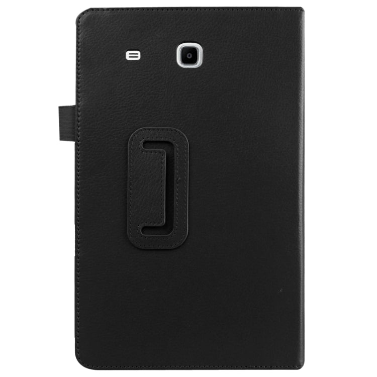 Custodia in pelle con texture litchi per Galaxy Tab E 9.6