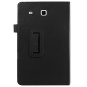 Custodia in pelle con texture litchi per Galaxy Tab E 9.6