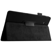 Custodia in pelle con texture litchi per Galaxy Tab E 9.6