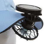 Mini ventola di raffreddamento solare portatile con clip