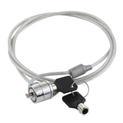 Cavo a catena antifurto per notebook da ufficio, portatile, PC, scrivania, chiave, lucchetto di sicurezza, lunghezza: circa 1,2 m, Length: 1.2m
